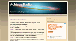 Desktop Screenshot of achieveradio.com